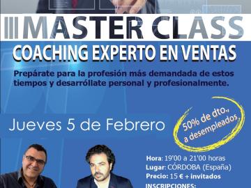 MASTER CLASS DE COACHING EN VENTAS